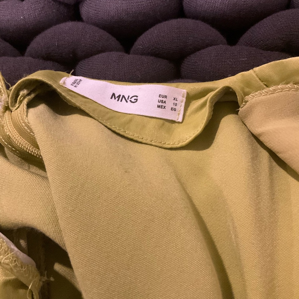 Mango Ruched Satin Dress - Picture 5 of 7